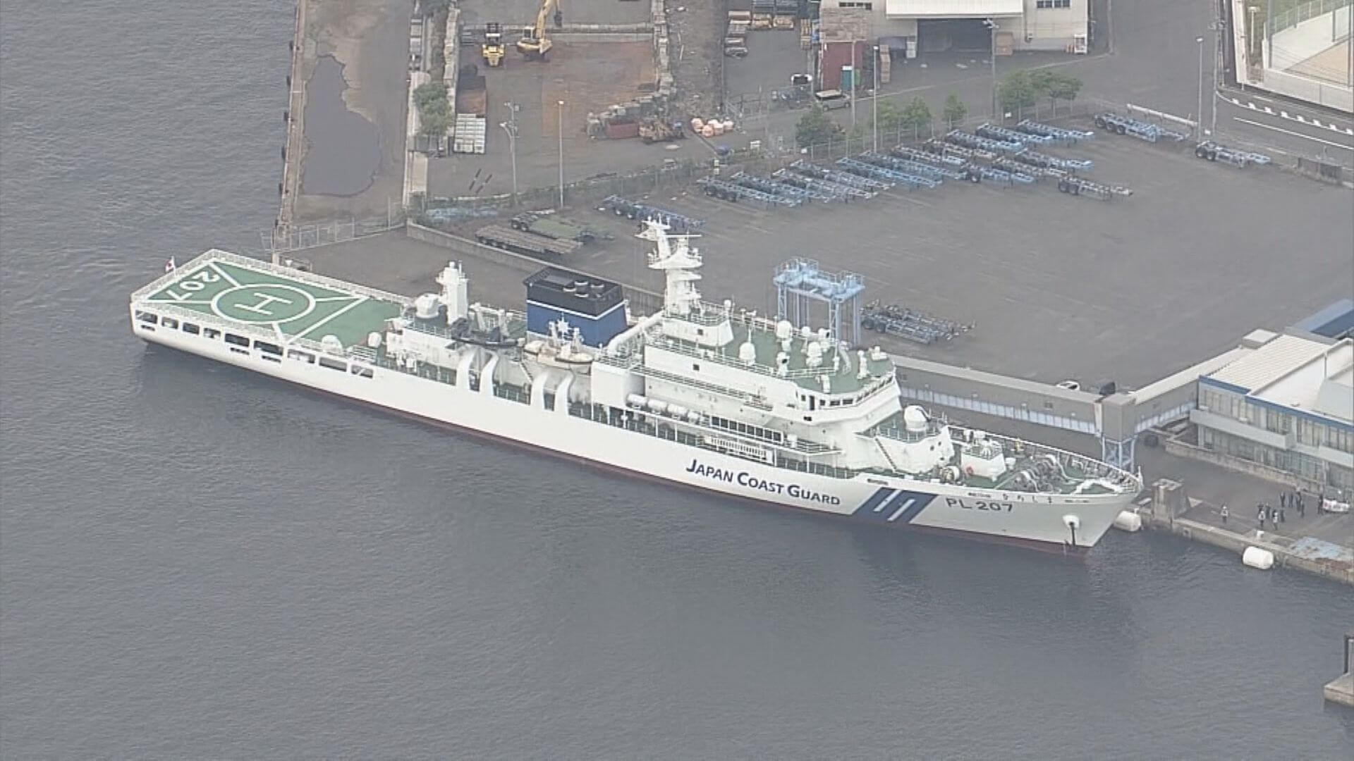 大型巡視船「ひろしま」初入港　尖閣諸島周辺の警備など担う　広島