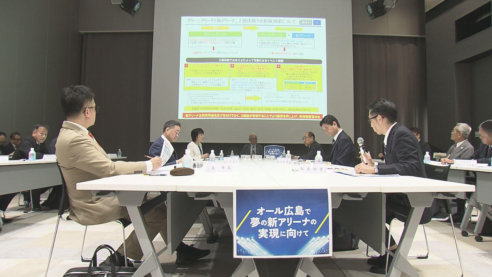 広島駅北口の新アリーナ構想　事業計画案「年間１６０万人の集客」