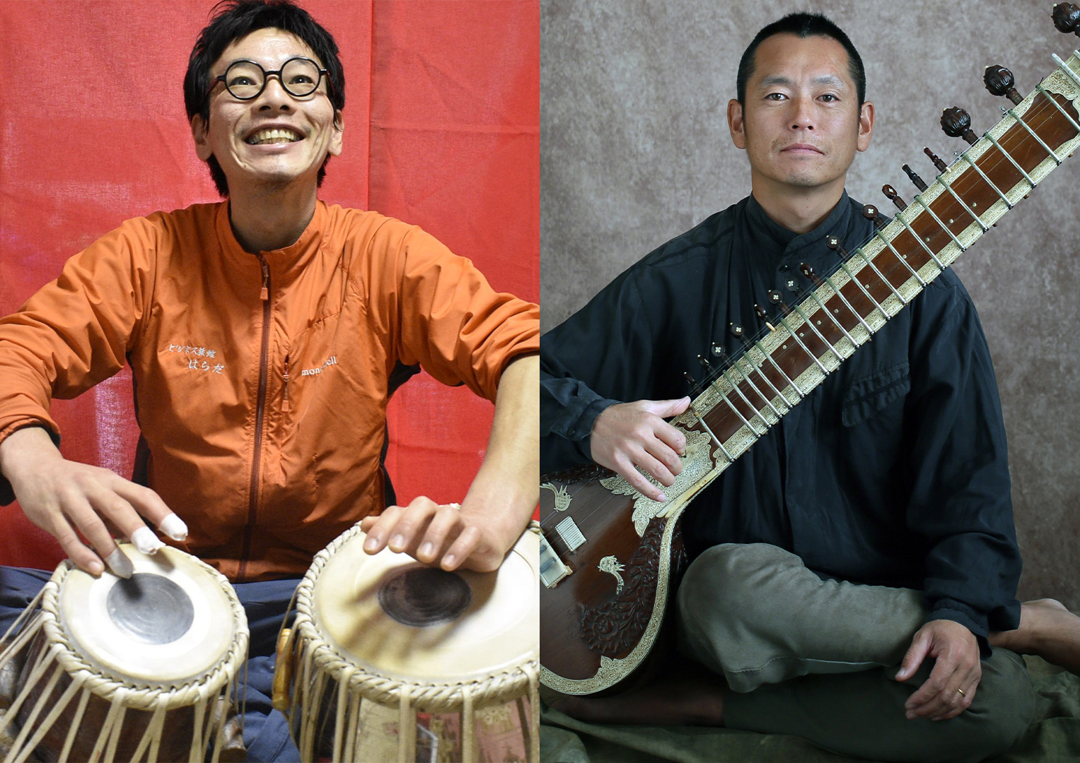 シタール佐久間、タブラ原田