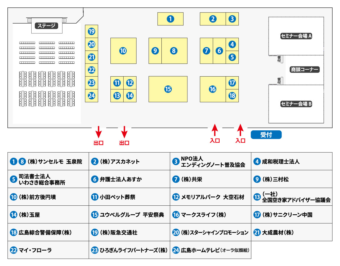 会場マップ
