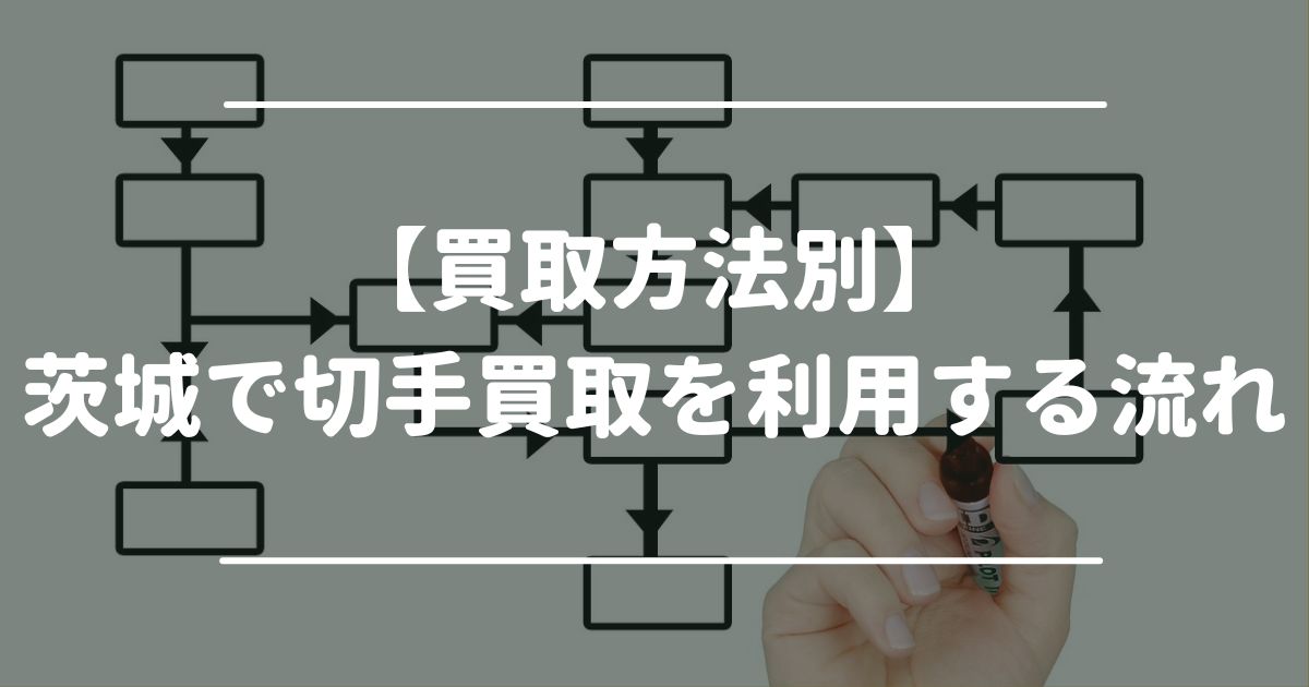 【買取方法別】茨城で切手買取を利用する流れ