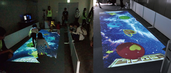 デザフェス プロジェクションマッピング
